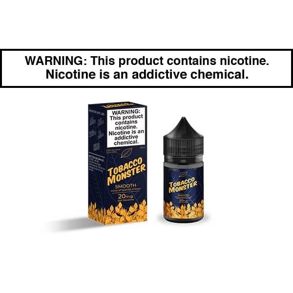 SMOOTH BY TOBACCO MONSTER SALT NIC 30ML