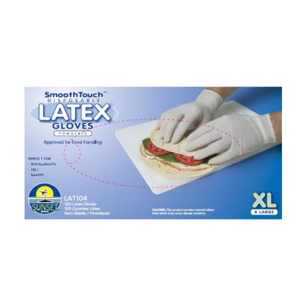 Smooth Touch Latex Gloves