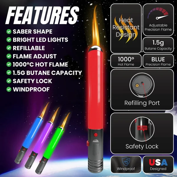 Smyle Fyre Dabsaber Torch (SINGLE) - Image 3