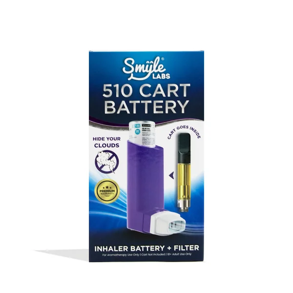 Smyle Inhaler 510 Battery and Cloud Filters - Image 5
