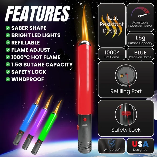 Smyle Labs Fyre Saber Torch Lighter - Image 6