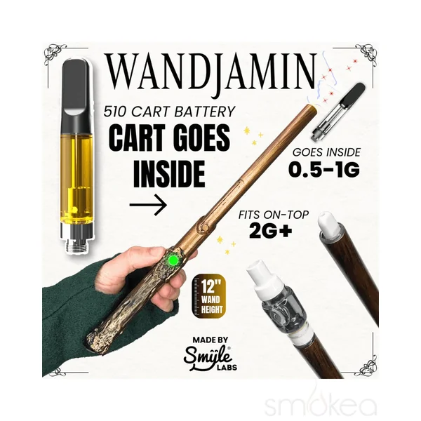 Smyle Labs Wandjamin Vape Cart Battery - Image 3