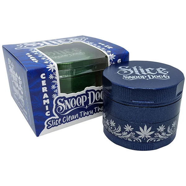 Snoop Dogg Slice Non-Stick Ceramic Coated Grinder 55mm 4 Part (SINGLE) - Image 7