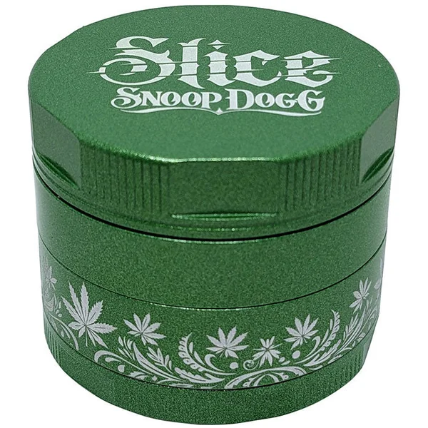 Snoop Dogg Slice Non-Stick Ceramic Coated Grinder 55mm 4 Part (SINGLE) - Image 8
