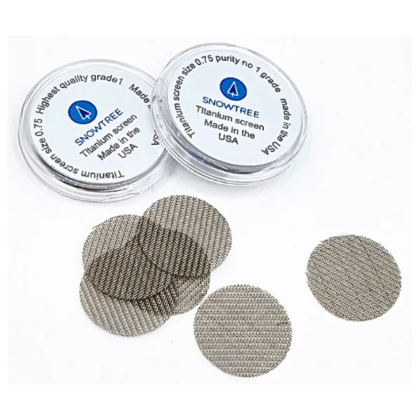 SnowTree Pure Titanium Mesh Screens