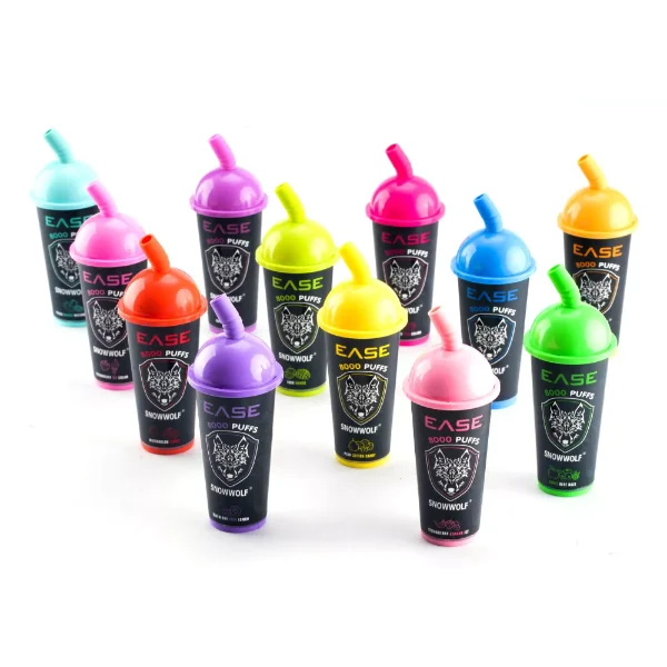 SnowWolf Ease 8000 Puffs Rechargeable Disposable Vape 18mL - Image 2