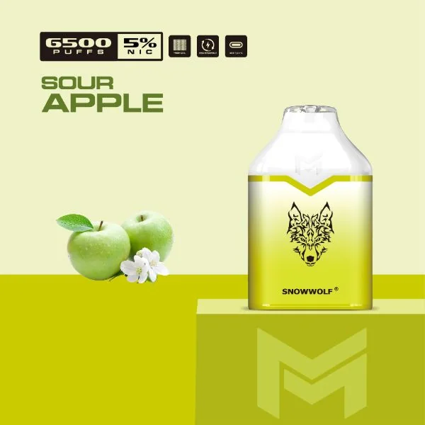 Snowwolf Mino 6500 Puffs Single Disposable Vape 16mL - Image 7