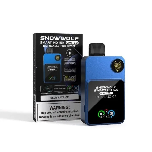 SnowWolf Smart HD 15000 Puffs Disposable Vape 16mL - Image 11