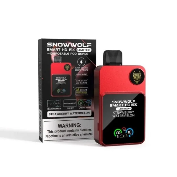 SnowWolf Smart HD 15000 Puffs Disposable Vape 16mL - Image 3