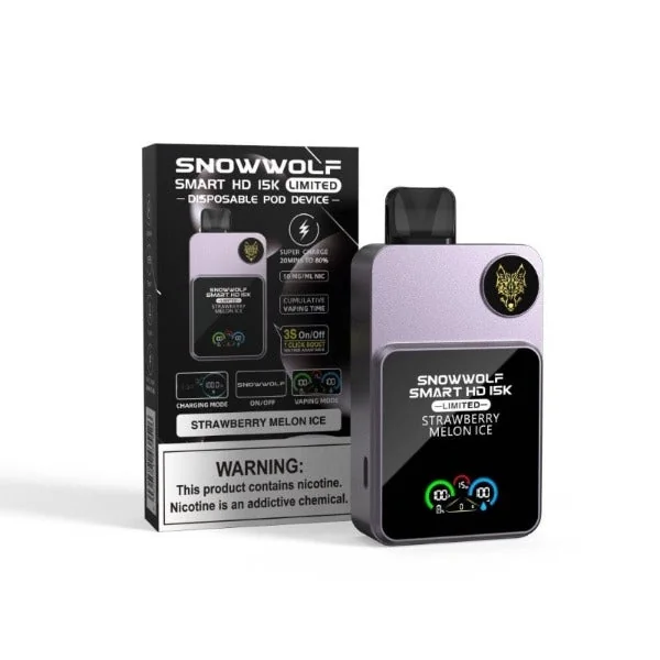 SnowWolf Smart HD 15000 Puffs Disposable Vape 16mL - Image 4