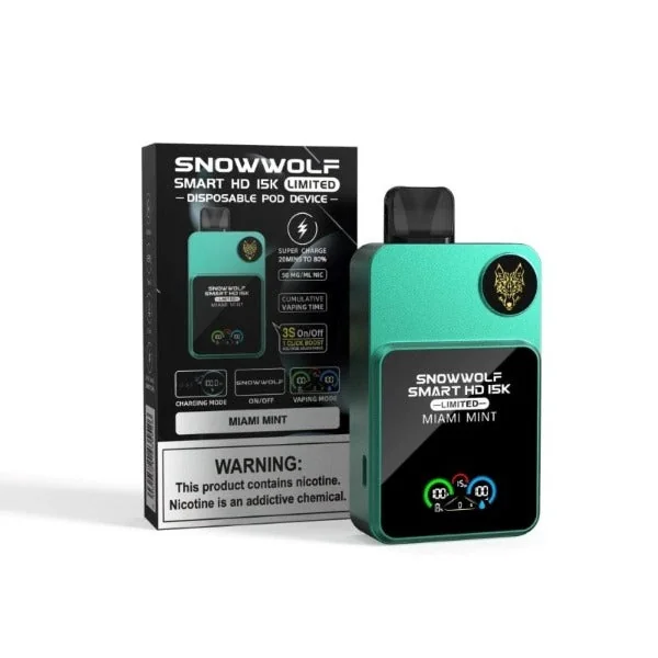 SnowWolf Smart HD 15000 Puffs Disposable Vape 16mL - Image 7