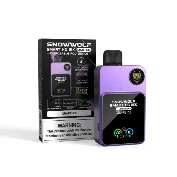 SnowWolf Smart HD 15000 Puffs Disposable Vape 16mL - Image 8