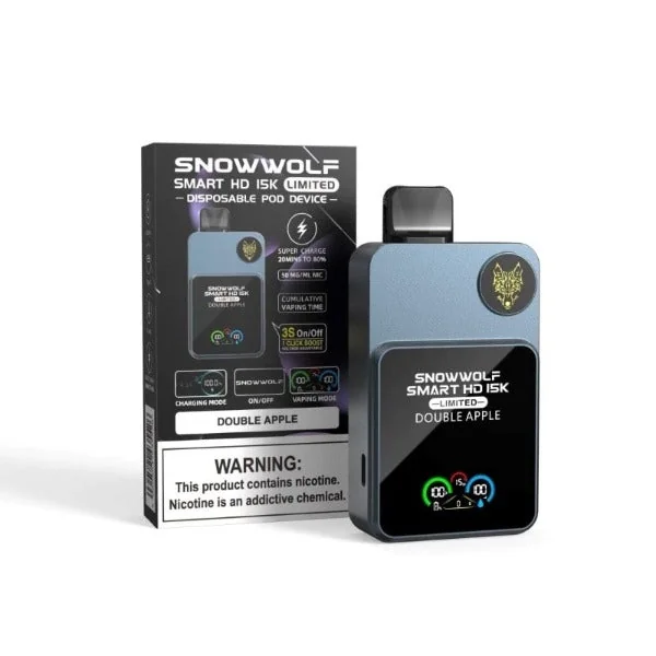 SnowWolf Smart HD 15000 Puffs Disposable Vape 16mL - Image 9