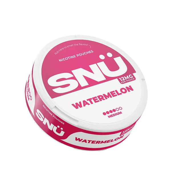 SNU Watermelon Nic Pouches by Bar Juice - Image 2