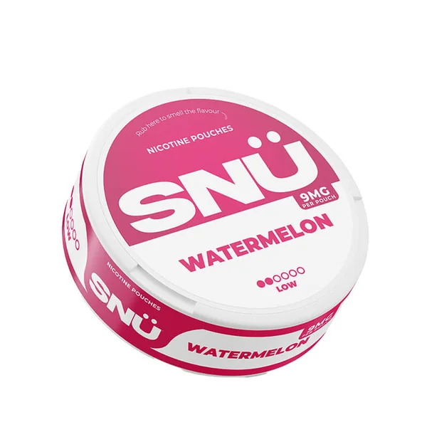 SNU Watermelon Nic Pouches by Bar Juice - Image 5