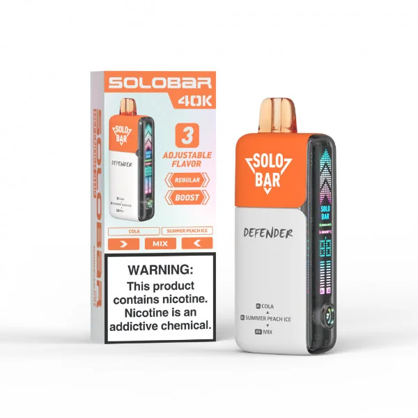 Solobar Defender 40,000 Puffs Disposable - Image 4