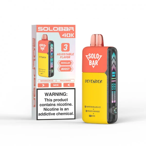 Solobar Defender 40,000 Puffs Disposable - Image 8