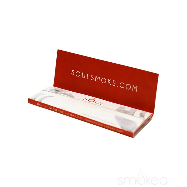 SOUL 1 1/4 Premium Hemp Rolling Papers - Image 2