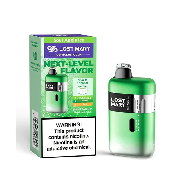 Sour Apple Ice Lost Mary Ultrasonic 35K