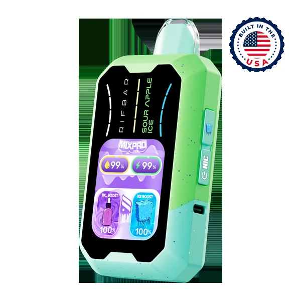 Sour Apple Ice RIFBAR MIXPRO USA (ICE)