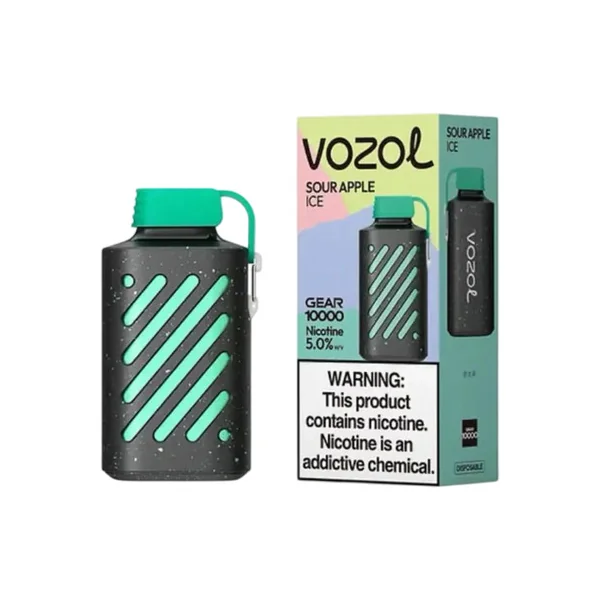 Sour Apple Ice - Vozol Gear 10000