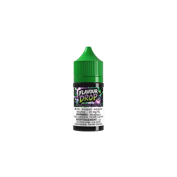 Sour Grape Freeze SALT - Flavour Drop E-Liquid | VapeLoft