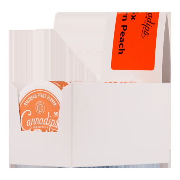 Southern Peach Cannadips 5X CBD Pouches - Image 2