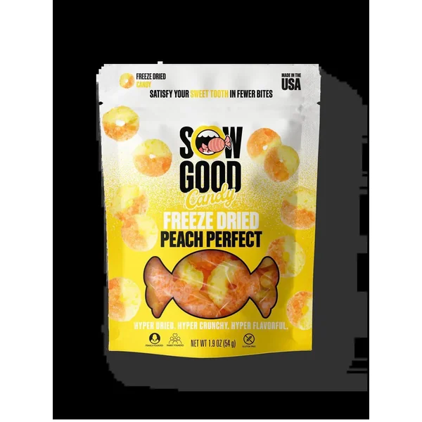 Sow Good Freeze Dried Peach Perfect