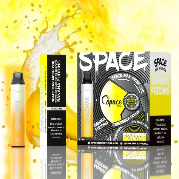 Space Max 4500 Puffs Mesh Disposable Vape 10 Pack 13mL - Image 2