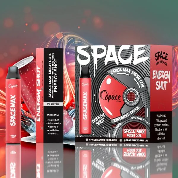Space Max 4500 Puffs Mesh Disposable Vape 10 Pack 13mL - Image 6