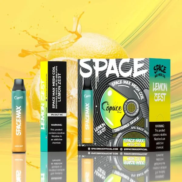 Space Max 4500 Puffs Mesh Disposable Vape 10 Pack 13mL - Image 9