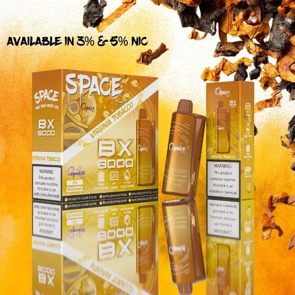 SpaceMax BX8000 Disposable Vape 15mL 8000 Puffs 15mL - Image 12
