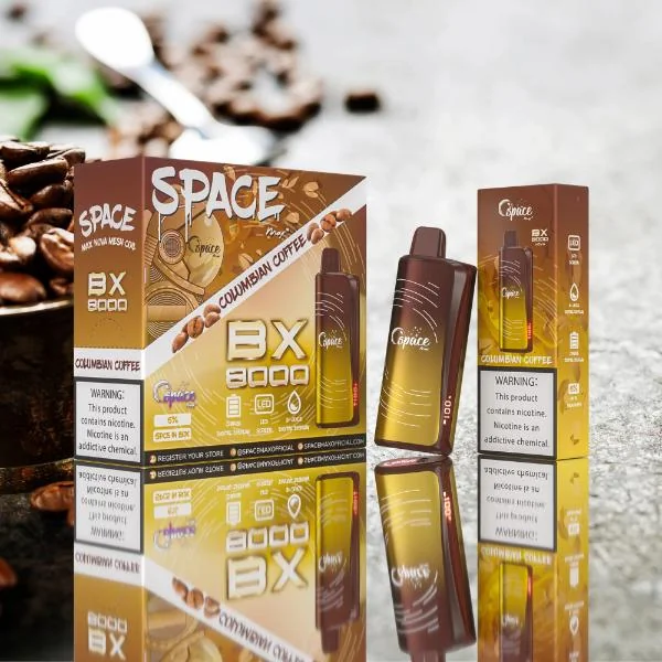 SpaceMax BX8000 Disposable Vape 15mL 8000 Puffs 15mL - Image 4