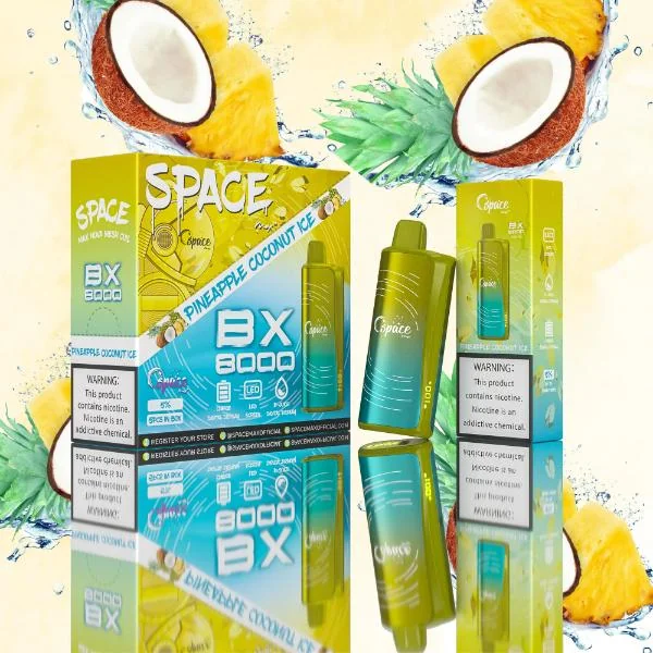 SpaceMax BX8000 Disposable Vape 15mL 8000 Puffs 15mL - Image 8