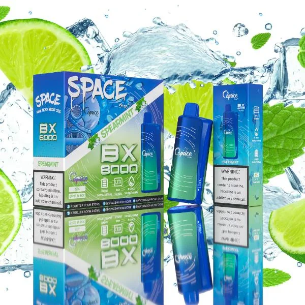 SpaceMax BX8000 Disposable Vape 15mL 8000 Puffs 15mL - Image 10