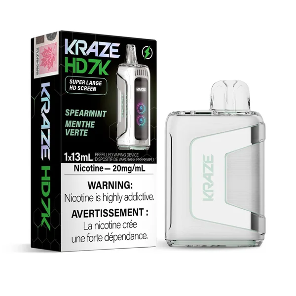 Spearmint Kraze HD 7K Disposable Vape | VapeLoft