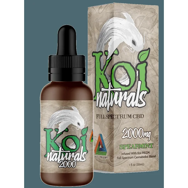 Spearmint Naturals FULL Spectrum CBD by Koi CBD (30ml)(ON SALE)