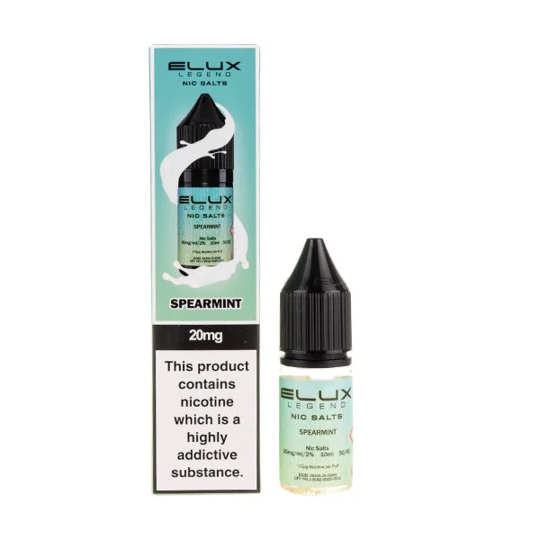Spearmint Nic Salt E-Liquid by Elux Legend