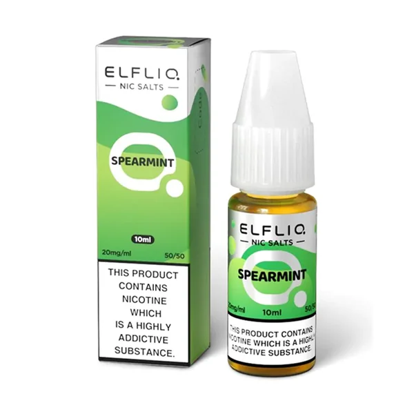 Spearmint Nic Salt E-Liquid - ElfLiq - Image 2