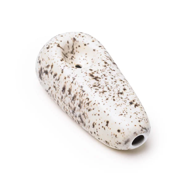 Square Spoon Pipe by StonedPotter – Handcrafted Ceramic Hand Pipe - Image 2