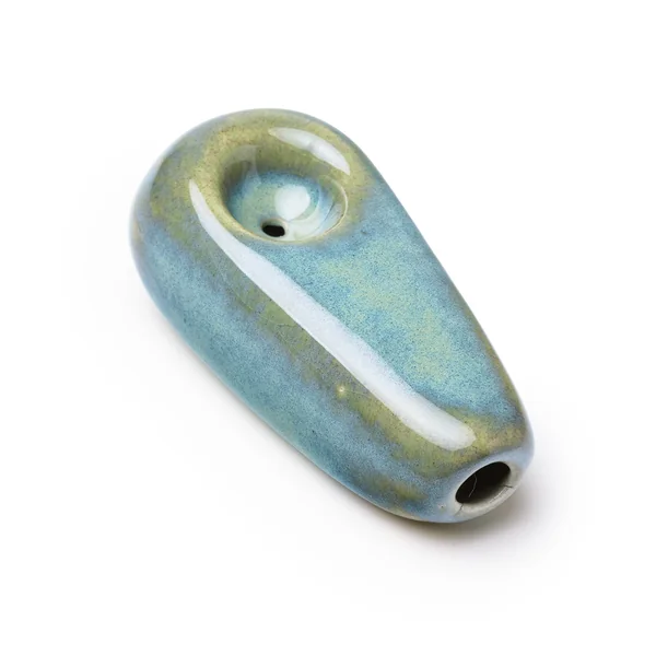 Square Spoon Pipe by StonedPotter – Handcrafted Ceramic Hand Pipe - Image 4