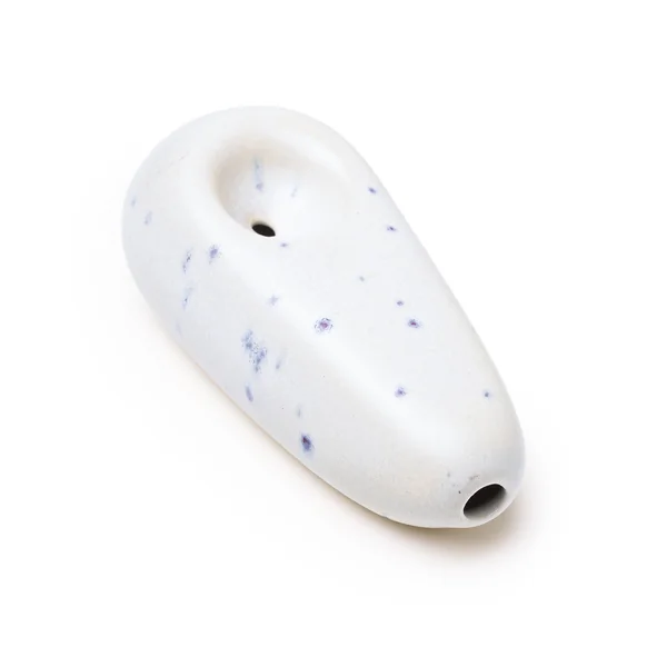 Square Spoon Pipe by StonedPotter – Handcrafted Ceramic Hand Pipe - Image 6