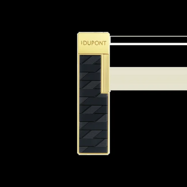 S.T. Dupont Twiggy Lighter - Monogram Black