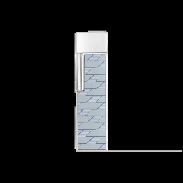 S.T. Dupont Twiggy Lighter - Monogram Gray - Image 2