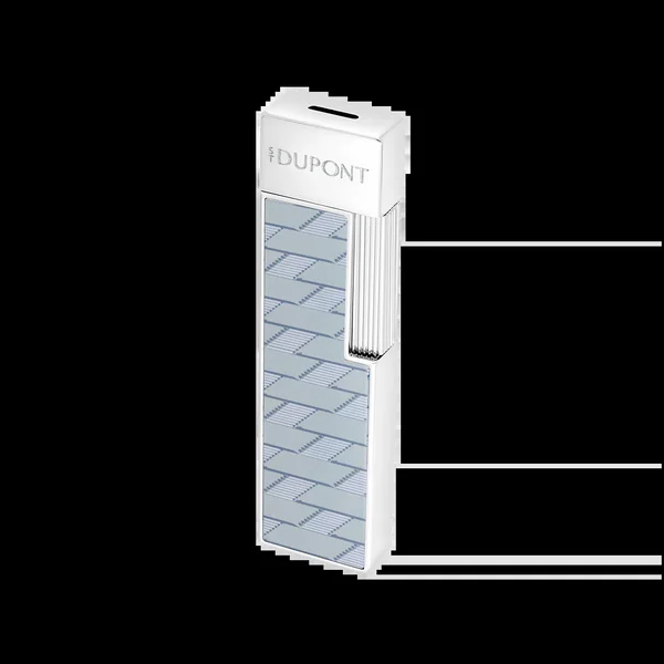 S.T. Dupont Twiggy Lighter - Monogram Gray - Image 3
