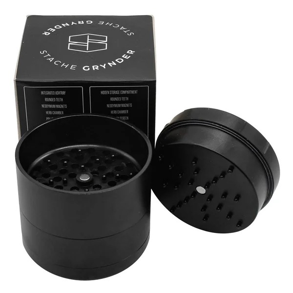 Stache Grynder - 4PC Dry Herb Grinder - Image 4