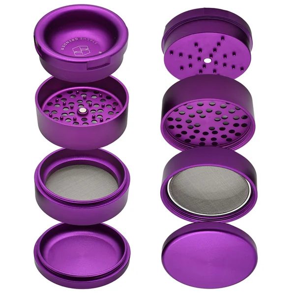 Stache Grynder - 4PC Dry Herb Grinder - Image 8