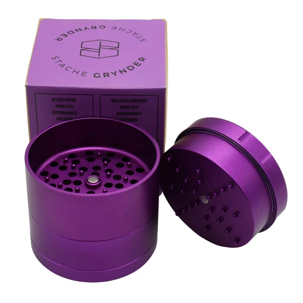 Stache Grynder - 4PC Dry Herb Grinder - Image 9