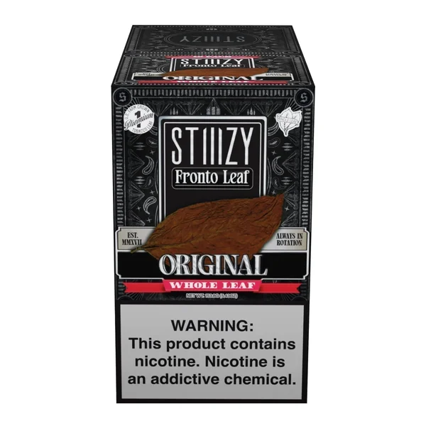 STIIIZY Fronto Whole Leaf Wraps 1ct (10/pack) - Image 7
