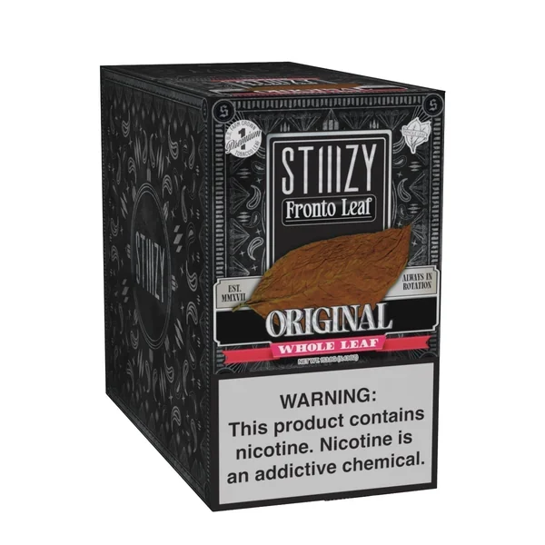 STIIIZY Fronto Whole Leaf Wraps 1ct (10/pack) - Image 10